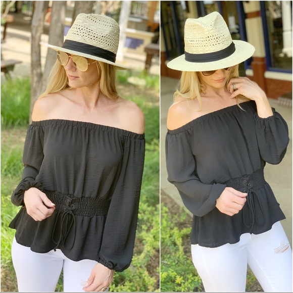 ✨LAST ONE✨Get It Together Corset WaistTop-Black - Picture 3 of 5